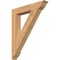 Ekena Millwork Traditional Traditional Smooth Bracket, Western Red Cedar, 5 1/2"W x 36"D x 44"H BKT06X36X44TRA01SWR - alternate 1